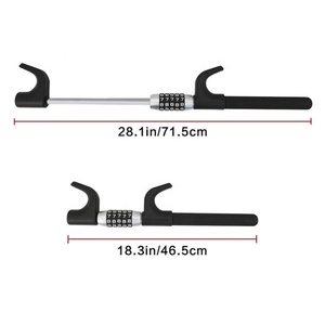 Verrou <span class=keywords><strong>antivol</strong></span> pour <span class=keywords><strong>volant</strong></span> de <span class=keywords><strong>voiture</strong></span>, protection <span class=keywords><strong>antivol</strong></span> automobile, verrou de sécurité rétractable pour <span class=keywords><strong>voiture</strong></span>, verrouillage par mot de passe, <span class=keywords><strong>barre</strong></span> <span class=keywords><strong>antivol</strong></span> - Product Image 3