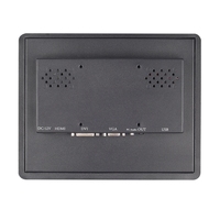 Écran tactile capacitif/résistif mural pour PC embarqué, 9,7/10 pouces, IPS 1024*768 4:3, écran LCD VGA, pas cher