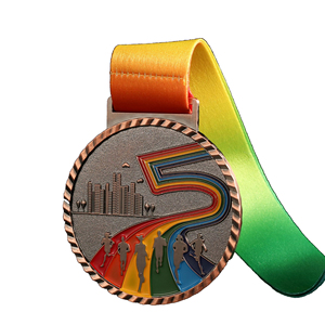 Groothandel Goedkope Voetbal Ironman Awards Kunstschaatsen Evenement Plaat Medel 3d Custom Logo Badminton Medaille Met Lint - Product Image 6