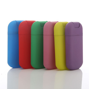 Nouvelle conception de flacon pulvérisateur rechargeable multicolore de 20 ml et 30 ml en forme de carte de crédit avec étui en silicone pour désinfectant pour les mains à l'alcool - Product Image 2