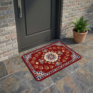 Alfombra de Piso Resistente, Lavable, Antideslizante, de Polipropileno Tejido de Primera Calidad, para Sala de Estar, Cocina, Entrada, Uso Comercial, Decorativa para Interiores - Product Image 3