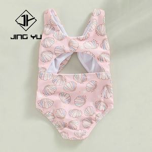 Traje de Baño para Bebé de Diseño de Alta Calidad, Traje de Baño de Nailon Reciclado para Niños Pequeños, Traje de Baño de una Pieza con Estampado Personalizado - Product Image 3