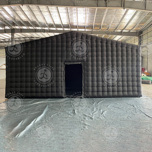 Hộp Đêm Ngoài Trời Bơm Hơi Có Thảm Trải Sàn Lều Di Động Thổi Phồng 8X8X4M Cho Thuê - Product Image 3