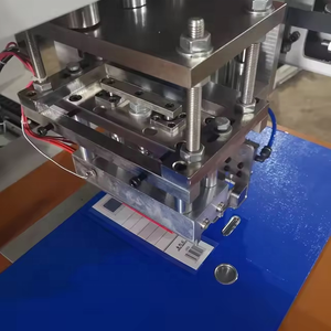 Tự động cột sống Pocket hàn và nhãn chèn Máy đòn bẩy Arch tập tin Máy làm - Product Image 4