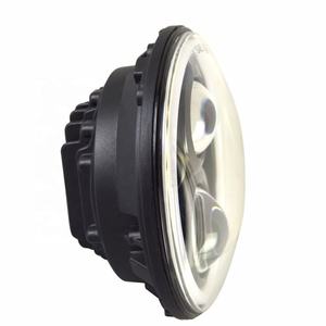 Liwiny 7 pouces phares LED avec anneau Halo <span class=keywords><strong>clignotant</strong></span> ambre pour <span class=keywords><strong>Lada</strong></span> <span class=keywords><strong>Niva</strong></span> Urban 4x4 Suzuki samouraï pour Jeep Wrangler hors route - Product Image 3