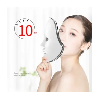 Skin care beauty professional 7 color led facial machine without neck