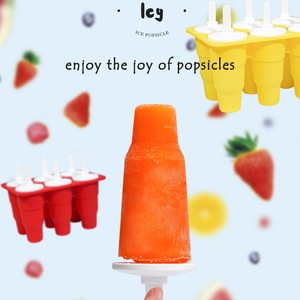 Moule individuel en silicone pour bâtonnets glacés / Supports DIY pour moules à popsicles / Moule à crème glacée avec formes de squelettes - Product Image 3