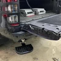 Retractable Steel Foot Step Bar, Pickup Rear T-Step Board