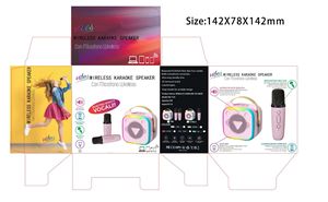 <span class=keywords><strong>Barre</strong></span> <span class=keywords><strong>de</strong></span> <span class=keywords><strong>son</strong></span> active à prix promotionnel, sans fil, LED colorée, rechargeable, karaoké, haut-parleur pour enfants avec microphone sans fil - Product Image 6
