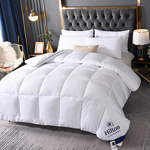 Hilton Five-Star Hotel Winter Quilt Thickened <strong>Double</strong> Gift Velvet <strong>Feather</strong> Cotton <strong>Duvets</strong> &amp; Down Comforters - Product Image 2