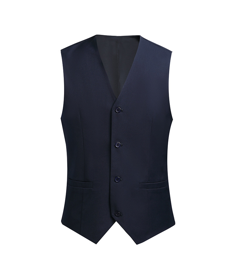 Gilet bleu marine coloré
