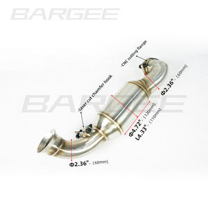 Bargee <span class=keywords><strong>Megna</strong></span> Flow Tuyau d'échappement pour Mini Cooper R55-R61 1.6T pour Turbo 2007-2016 Haute Performance - Product Image 1