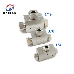 KM-T Waterjet Spare <strong>Parts</strong> 60K Tee Assembly 1/4 10079481/ <strong>3</strong>/8 10078590/ 9/16 10079465 Three <strong>Way</strong> Adapter - Product Image 1