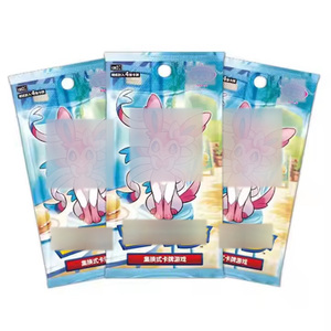 SY Original Poko-mon Carte PTCC <span class=keywords><strong>valentino</strong></span> Vol.2 Eevee Gem Pack Paquet Supplémentaire Collection Carte De Jeu Boîte De Booster D'origine - Product Image 6