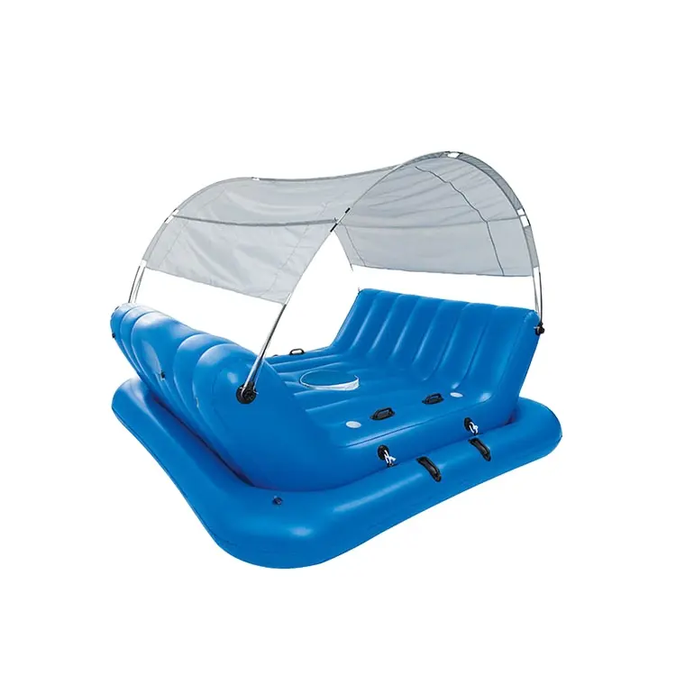 Toupie gonflable flottante pour jeu d'eau, parc aquatique, pour enfants