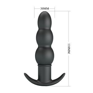 PRETTY LOVE Plug Anale in Silicone con 10 Modalità di Vibrazione e Perline Estraibili <span class=keywords><strong>per</strong></span> Stimolazione della <span class=keywords><strong>Prostata</strong></span> Maschile e del Punto G - Product Image 3