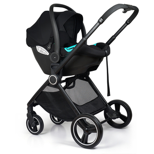 <span class=keywords><strong>Passeggino</strong></span> di Lusso 3 in 1 con <span class=keywords><strong>Culla</strong></span>, Carrozzina di Lusso 3 in 1 con Seggiolino Auto, <span class=keywords><strong>Passeggino</strong></span> con Cesto per il Sonno - Product Image 4