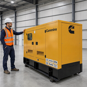 Groupe électrogène diesel Weichai Cummins 22kW 40kW 100kW 120kW, refroidissement par eau, triphasé 50Hz/60Hz, générateur de secours multi-puissance - Product Image 6