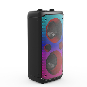 <span class=keywords><strong>Mini</strong></span> boombox multimedia de alta potencia para el hogar, altavoz portátil inalámbrico con bluetooth, para dj, con graves, para fiesta, con micrófono y caja de sonido - Product Image 3