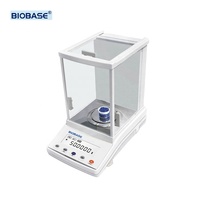 Balance analytique BIOBASE 0,0001g Précision Chargement par le haut Semi-micro balance de laboratoire Balance analytique numérique à 4 chiffres