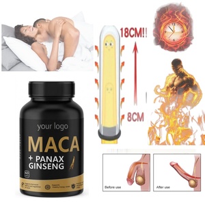 Pastillas para Agrandamiento Masculino de Alta Dosis ODM OEM, para Engrosar, Alargar y Aumentar el Tamaño en 3 Pulgadas, con Maca y Ginseng para la Gestión de la Energía, 120 Tabletas para Hombres - Product Image 1