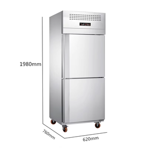 Meilleures ventes : Équipement de réfrigération commercial à refroidissement par air, congélateur de cuisine quatre portes en acier inoxydable à <span class=keywords><strong>dégivrage</strong></span> <span class=keywords><strong>automatique</strong></span> - Product Image 4