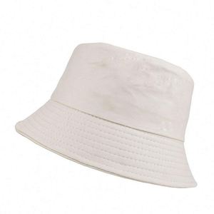 Wholesale Summer Cotton Bucket Hat with Customized Embroidery Printed Logo Visor for Fishermen Designed by the <strong>Maker</strong> - Product Image 2