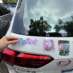 מותאם אישית למות Cut מקרר רכב מגנטי מגשר רפלקטיבי מדבקת מגנט מכונית מדבקה - Product Image 2