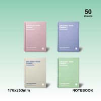 Carnet à spirales personnalisé à couverture rigide, impression numérique avec bloc-notes, fournitures de bureau et scolaires en gros, prix d'usine