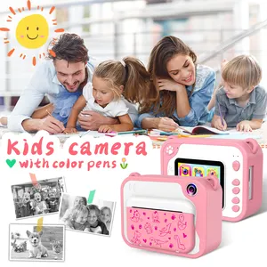 Amazon Meilleure Vente Jouets Appareil Photo pour Enfants Appareil Photo Numérique à Impression Instantanée pour Filles avec Certificat CPC CE FCC Jouets Mini Caméra