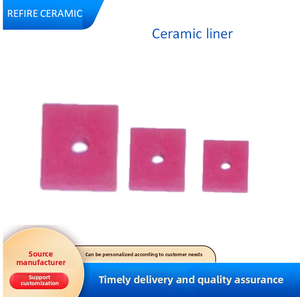 Soldadura adhesiva de placa de revestimiento de cerámica de alta temperatura personalizada con fijación de orificio cónico - Product Image 2