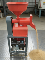 Moulin à riz modèle 2026, 100 kg/heure, moteur à essence automatique, composants essentiels du moteur, roulement, haute efficacité, faible bruit, facile à utiliser