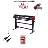 Plotter de Corte de Vinilo de Formato Ancho V48 de Cabezal Único, Plotter de Trazado de Etiquetas y Dibujos Técnicos, Máquina de Corte de 48 Pulgadas