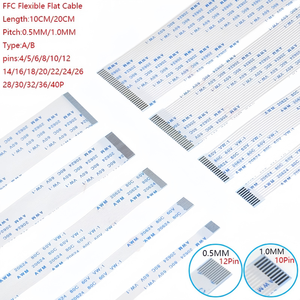 Wavelink 0.5mm 1.0mm pas 1.0mm pas 30pin 600mm Long Vw-1 105C 300V 30Pin FFC FPC câble - Product Image 3
