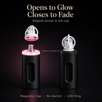 Flacon de parfum LED magnétique, atomiseur de parfum personnalisé pour les commodités hôtelières, comptoir de bar, cadeau, voyage, vente au détail, présentation