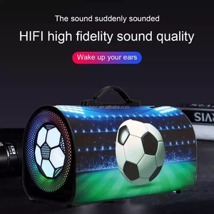 Haut-parleurs de voiture 6.5 pouces Voetbal luidspeker couleur lumière Audio extérieur <span class=keywords><strong>Subwoofer</strong></span> petit haut-parleur Portable Tt-603 - Product Image 3