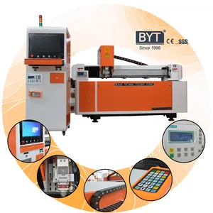 Machine de découpe laser avec plate-forme d'échange coupeur laser à fibre cnc pour le travail des métaux