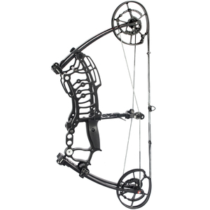 Arc de chasse Junxing Archery M109K 40-65lbs en aluminium, <span class=keywords><strong>tir</strong></span> à l'arc à 380 <span class=keywords><strong>fps</strong></span>, flèche et bille d'acier - Product Image 1