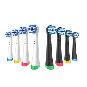 <span class=keywords><strong>Testine</strong></span> di Ricambio YBK per <span class=keywords><strong>Spazzolino</strong></span> Elettrico, Design Brevettato USA/UE, Setole Angolate Intrecciate per Rimozione Profonda della Placca, Confezione da 24 - Product Image 1
