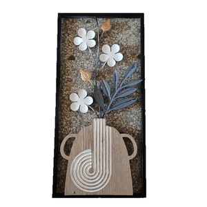 Lampe murale solaire de jardin LED, panneau décoratif extérieur, résistant à l'eau, alimenté par l'énergie solaire - Product Image 5