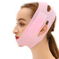 OEM Bandeau de lifting facial en silicone souple pour le menton, ceinture amincissante en V, masque réducteur de double menton, bandage élastique de lifting facial