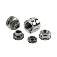 Contrôleur de température PID en aluminium sur mesure avec embout vapeur réglable, Porte-filtre usiné CNC, Pièces de machine à café usinées CNC