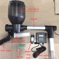 Jebao FD-40/-55/-85 distributeur automatique d'aliments pour poissons Aquarium