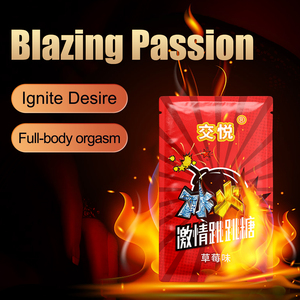 JIAOYUE passione Popping Candy intimo | Sensibilità coppie giocattolo adulto, coppia flirtare | Baciare caramelle sessuali orali - Product Image 3