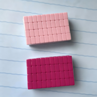 HIMORE – Nouveaux jeux de mahjong de luxe en acrylique (160 tuiles) style américain pour 4 joueurs, format mini portable, idéal pour le poker en extérieur