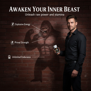 Tabletas de Ginseng y Ostra Black King Kong, Suplementos Herbales para Hombres, Energía, Crecimiento del Cabello, Apoyo Inmunológico, Polygonatum para Adultos - Product Image 5