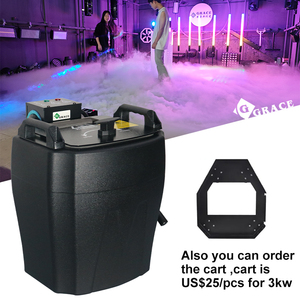 Igracelite3500wドライアイススモークマシン結婚式の最初のダンス低霧と煙の効果 - Product Image 5