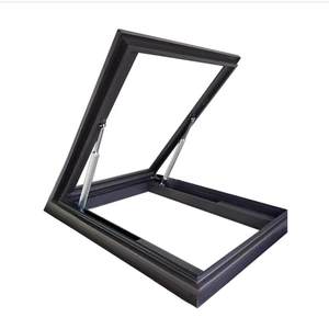 Puits de lumière coulissant automatique en alliage d'aluminium à ouverture horizontale, design postmoderne pour toit incliné et grenier - Product Image 1
