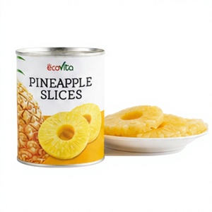 Best Price Best Quality Factory In Vietnam Hot Sale Tasty <b>Pineapple</b> Slices in <b>Light</b> Syrup Packed in 30oz Can - Product Image 1