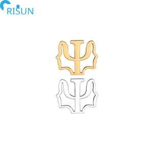 Épingles à revers personnalisées en émail 3D, <span class=keywords><strong>psychologue</strong></span>, psychologie, PSY, Phych, Psi, symbole, badges, broches, épinglette en émail personnalisée - Product Image 2